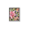 Picture of Mosiac Floral _GroupedProduct_Rectangle_Portrait_Canvas_Framed_