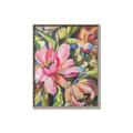 Picture of Mosiac Floral _GroupedProduct_Rectangle_Portrait_Canvas_Framed_