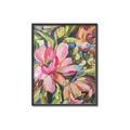 Picture of Mosiac Floral _GroupedProduct_Rectangle_Portrait_Canvas_Framed_