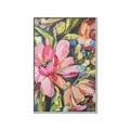 Picture of Mosiac Floral _GroupedProduct_Rectangle_Portrait_Canvas_Framed_