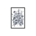 Picture of Sketched Fall Blooms _GroupedProduct_Rectangle_Portrait_Canvas_Framed_