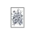 Picture of Sketched Fall Blooms _GroupedProduct_Rectangle_Portrait_Canvas_Framed_