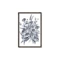Picture of Sketched Fall Blooms _GroupedProduct_Rectangle_Portrait_Canvas_Framed_