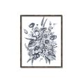 Picture of Sketched Fall Blooms _GroupedProduct_Rectangle_Portrait_Canvas_Framed_