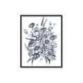 Picture of Sketched Fall Blooms _GroupedProduct_Rectangle_Portrait_Canvas_Framed_