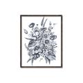 Picture of Sketched Fall Blooms _GroupedProduct_Rectangle_Portrait_Canvas_Framed_