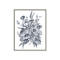 Picture of Sketched Fall Blooms _GroupedProduct_Rectangle_Portrait_Canvas_Framed_