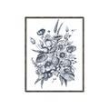 Picture of Sketched Fall Blooms _GroupedProduct_Rectangle_Portrait_Canvas_Framed_