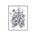 Picture of Sketched Fall Blooms _GroupedProduct_Rectangle_Portrait_Canvas_Framed_