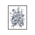 Picture of Sketched Fall Blooms _GroupedProduct_Rectangle_Portrait_Canvas_Framed_
