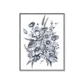 Picture of Sketched Fall Blooms _GroupedProduct_Rectangle_Portrait_Canvas_Framed_
