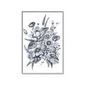 Picture of Sketched Fall Blooms _GroupedProduct_Rectangle_Portrait_Canvas_Framed_