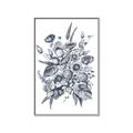 Picture of Sketched Fall Blooms _GroupedProduct_Rectangle_Portrait_Canvas_Framed_