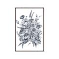 Picture of Sketched Fall Blooms _GroupedProduct_Rectangle_Portrait_Canvas_Framed_