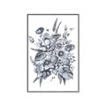 Picture of Sketched Fall Blooms _GroupedProduct_Rectangle_Portrait_Canvas_Framed_