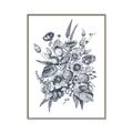 Picture of Sketched Fall Blooms _GroupedProduct_Rectangle_Portrait_Canvas_Framed_