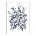 Picture of Sketched Fall Blooms _GroupedProduct_Rectangle_Portrait_Canvas_Framed_