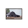 Picture of Black Barn _GroupedProduct_Rectangle_Landscape_Canvas_Framed_