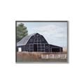 Picture of Black Barn _GroupedProduct_Rectangle_Landscape_Canvas_Framed_