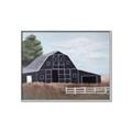 Picture of Black Barn _GroupedProduct_Rectangle_Landscape_Canvas_Framed_