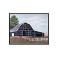 Picture of Black Barn _GroupedProduct_Rectangle_Landscape_Canvas_Framed_