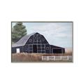 Picture of Black Barn _GroupedProduct_Rectangle_Landscape_Canvas_Framed_
