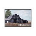 Picture of Black Barn _GroupedProduct_Rectangle_Landscape_Canvas_Framed_