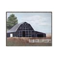 Picture of Black Barn _GroupedProduct_Rectangle_Landscape_Canvas_Framed_