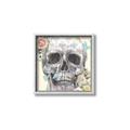 Picture of Rose Skull _GroupedProduct_Square_Canvas_Framed_