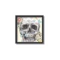 Picture of Rose Skull _GroupedProduct_Square_Canvas_Framed_