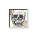 Picture of Rose Skull _GroupedProduct_Square_Canvas_Framed_