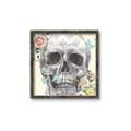 Picture of Rose Skull _GroupedProduct_Square_Canvas_Framed_