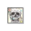 Picture of Rose Skull _GroupedProduct_Square_Canvas_Framed_