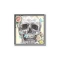 Picture of Rose Skull _GroupedProduct_Square_Canvas_Framed_