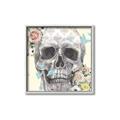Picture of Rose Skull _GroupedProduct_Square_Canvas_Framed_