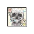 Picture of Rose Skull _GroupedProduct_Square_Canvas_Framed_