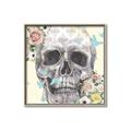 Picture of Rose Skull _GroupedProduct_Square_Canvas_Framed_