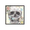 Picture of Rose Skull _GroupedProduct_Square_Canvas_Framed_