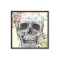 Picture of Rose Skull _GroupedProduct_Square_Canvas_Framed_