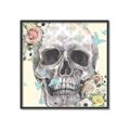 Picture of Rose Skull _GroupedProduct_Square_Canvas_Framed_
