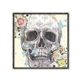 Picture of Rose Skull _GroupedProduct_Square_Canvas_Framed_