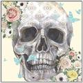 Picture of Rose Skull _GroupedProduct_Square_Canvas_Framed_