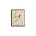 Picture of Side Glance _GroupedProduct_Rectangle_Portrait_Canvas_Framed_