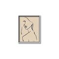 Picture of Side Glance _GroupedProduct_Rectangle_Portrait_Canvas_Framed_