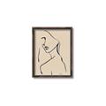Picture of Side Glance _GroupedProduct_Rectangle_Portrait_Canvas_Framed_