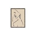 Picture of Side Glance _GroupedProduct_Rectangle_Portrait_Canvas_Framed_
