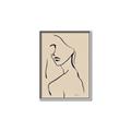 Picture of Side Glance _GroupedProduct_Rectangle_Portrait_Canvas_Framed_
