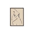 Picture of Side Glance _GroupedProduct_Rectangle_Portrait_Canvas_Framed_