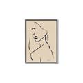 Picture of Side Glance _GroupedProduct_Rectangle_Portrait_Canvas_Framed_