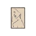 Picture of Side Glance _GroupedProduct_Rectangle_Portrait_Canvas_Framed_